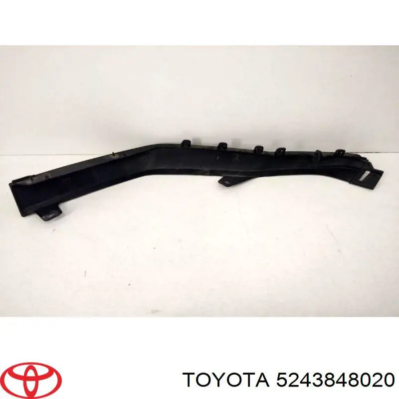 Protector para parachoques delantero izquierdo 5243848020 Toyota