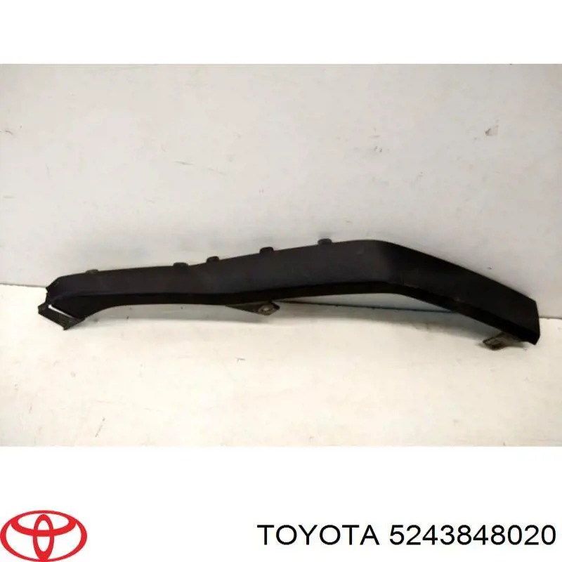 Protector paragolpes delantero izquierdo Toyota 5243848020