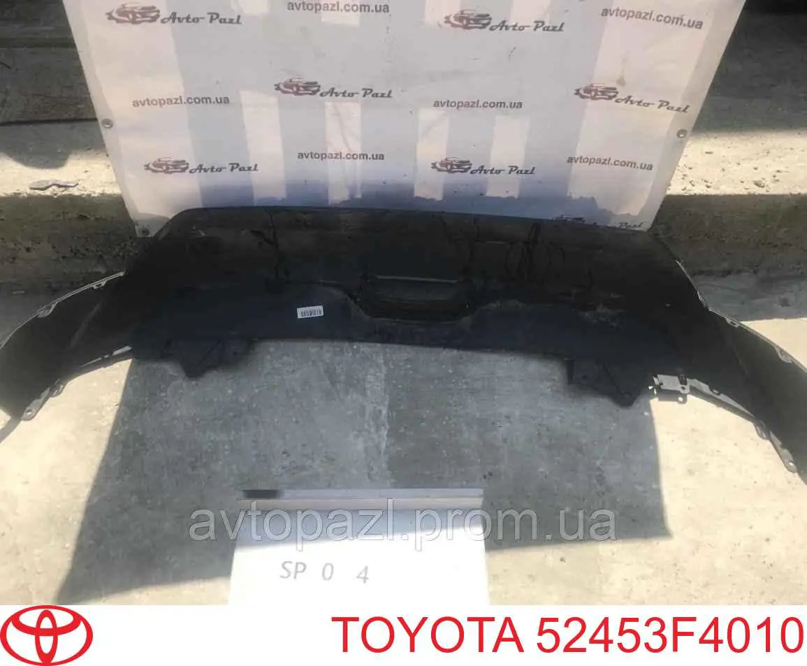 52453F4010 Toyota alerón parachoques trasero