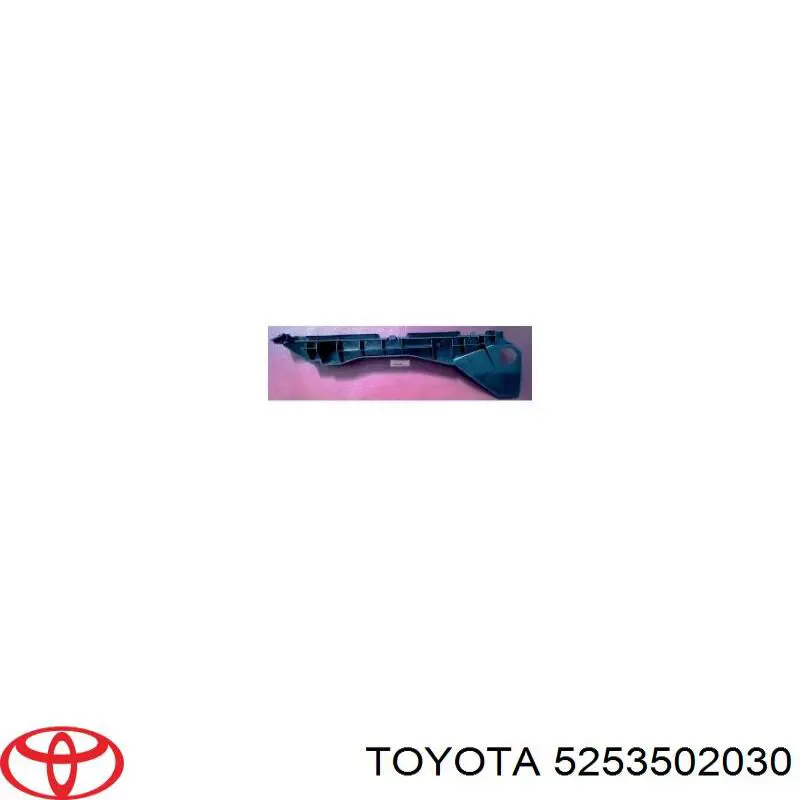 Soporte de paragolpes delantero exterior derecho para Toyota Corolla (E12U)