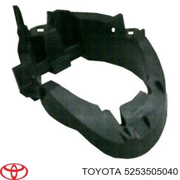 Soporte de paragolpes delantero derecho para Toyota Avensis (T27)
