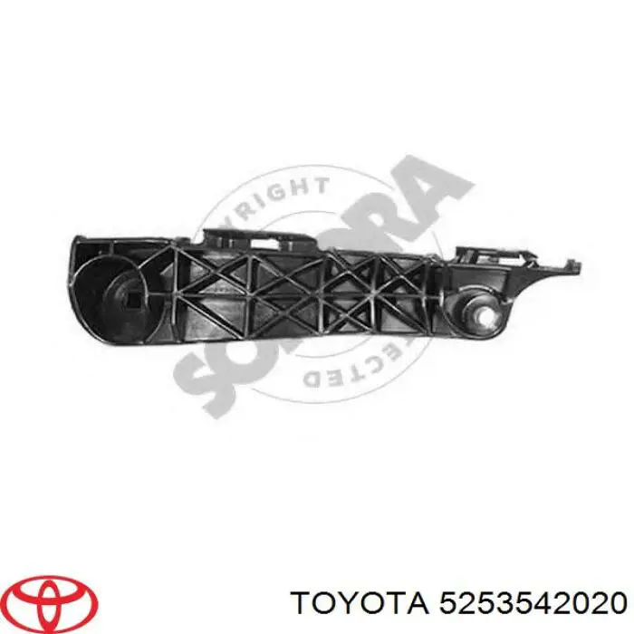 Soporte de parachoques delantero derecho Toyota 5253542020 precio, desde 13,04 EUR