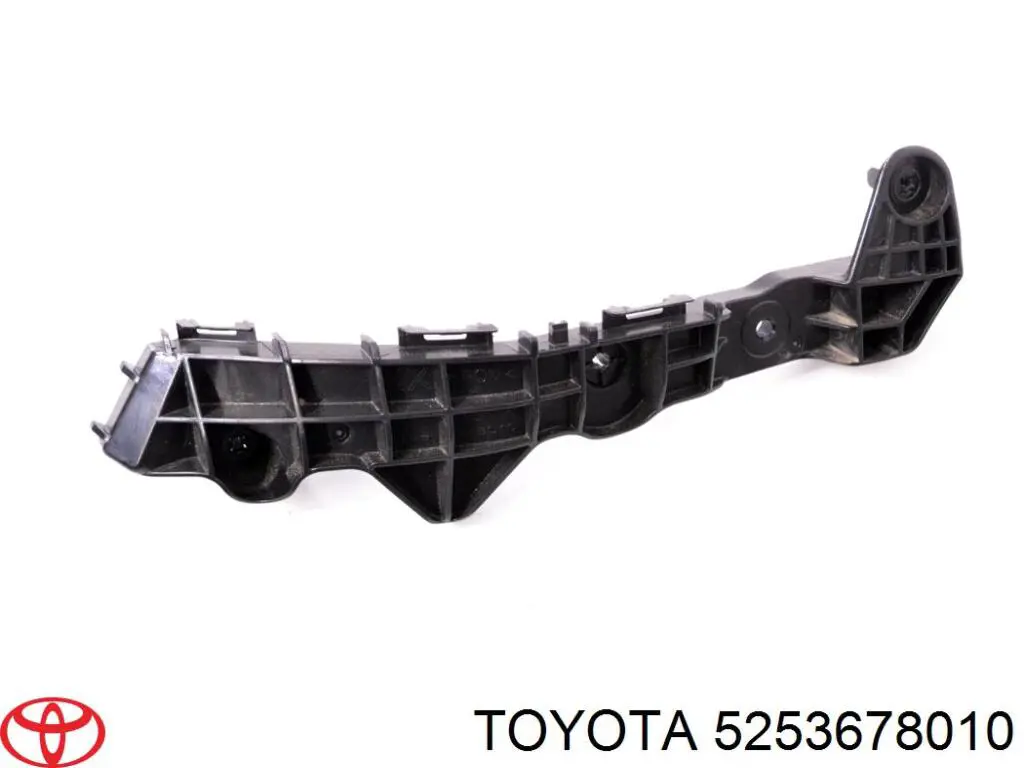 5253678010 Toyota soporte de parachoques delantero izquierdo