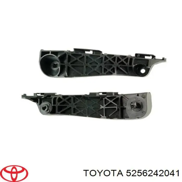 5256242040 Toyota soporte de parachoques trasero derecho