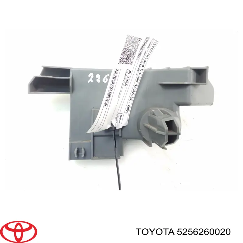 Comprar 5256260020 Toyota Guía derecha del parachoques trasero