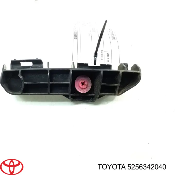 5256342040 Toyota soporte de parachoques trasero izquierdo