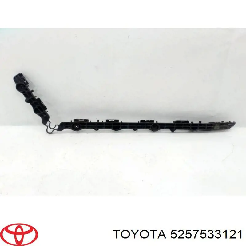 5257533121 Toyota soporte de parachoques trasero derecho