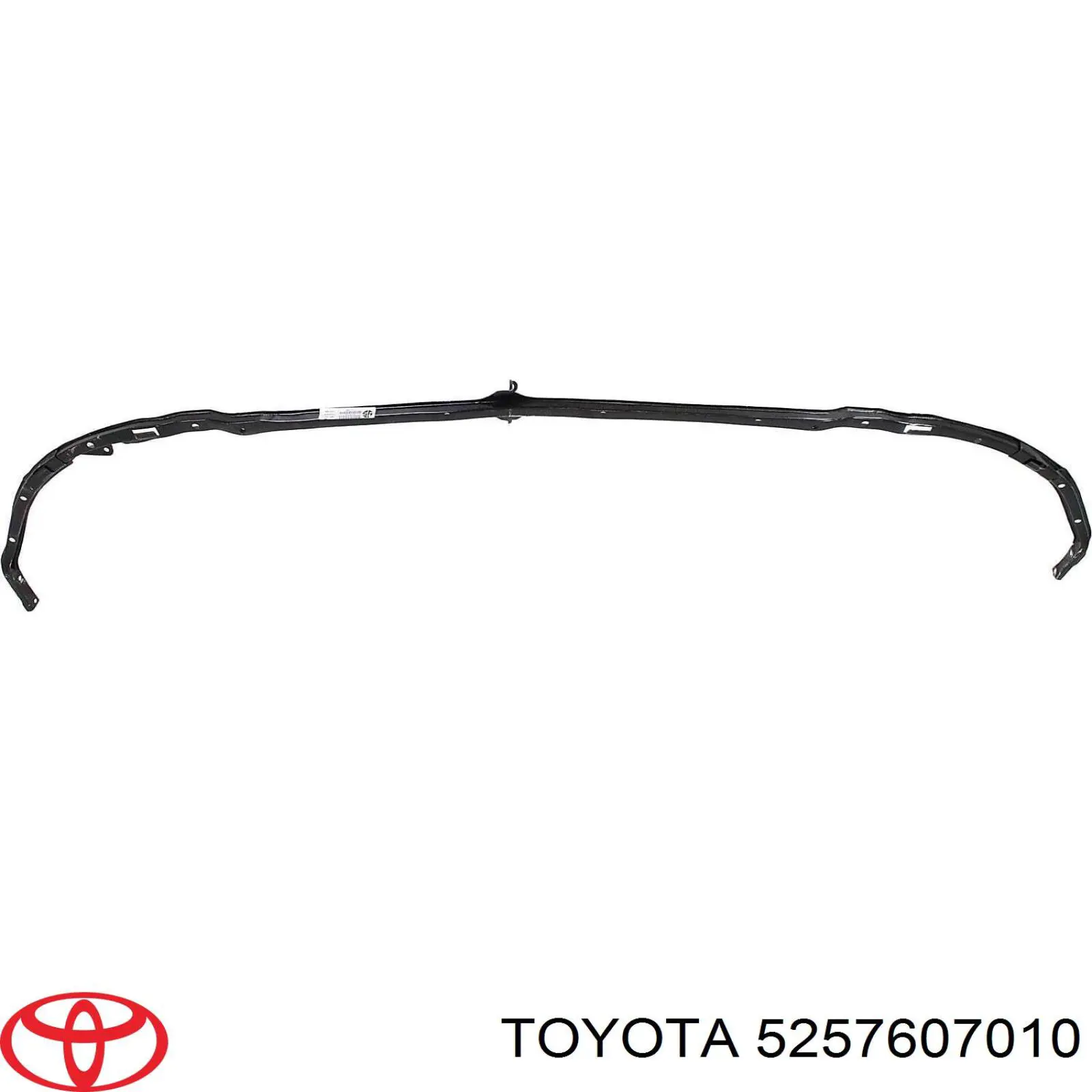 5257607010 Toyota soporte de parachoques trasero izquierdo