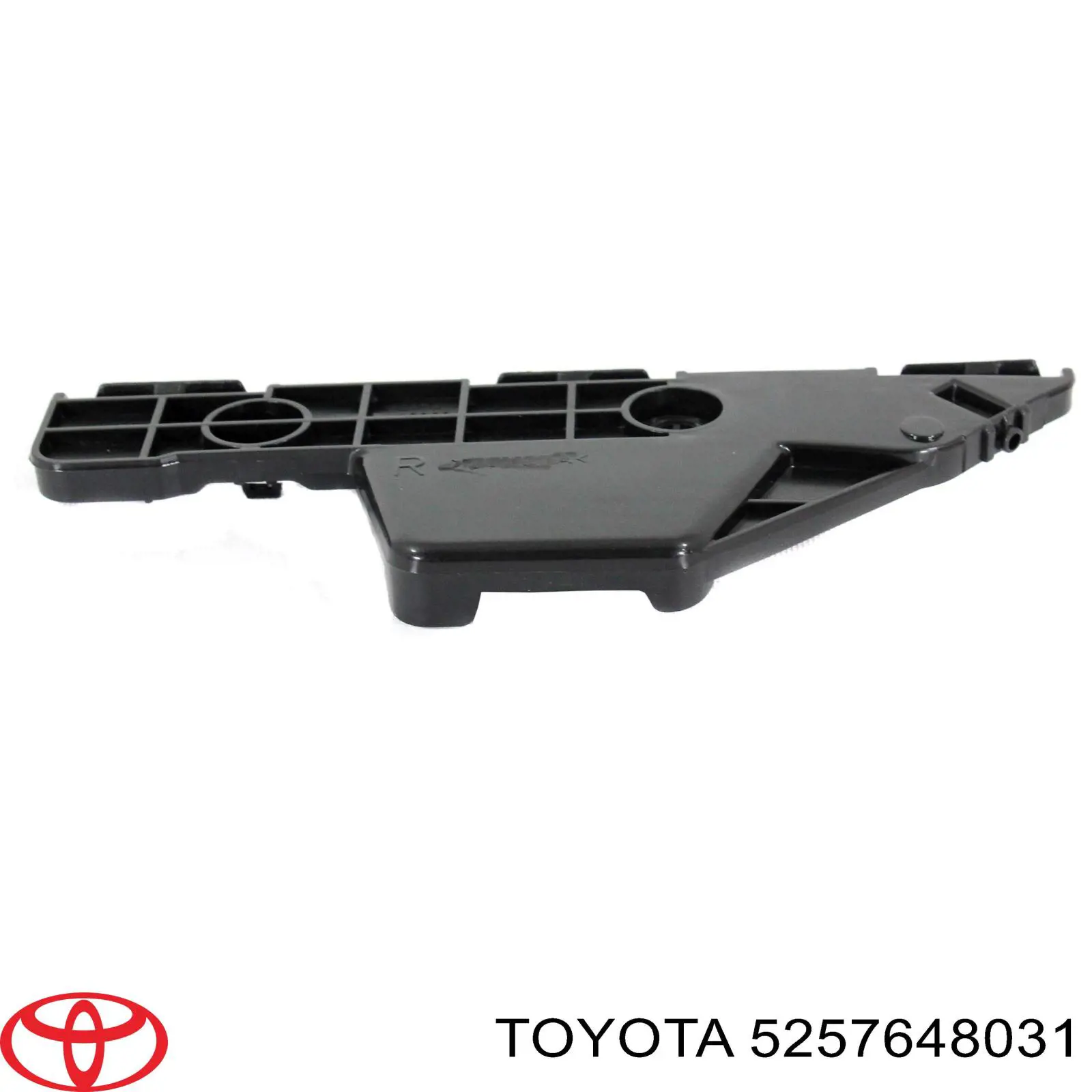 5257648031 Toyota soporte de parachoques trasero izquierdo