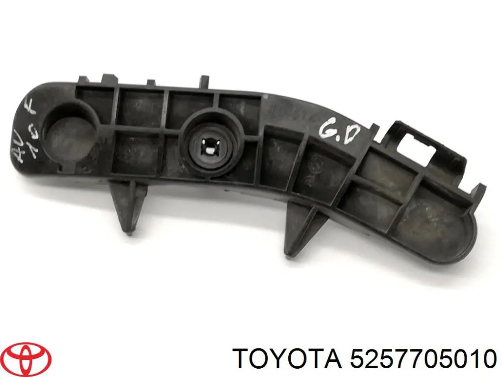 5257705010 Toyota soporte de parachoques trasero derecho