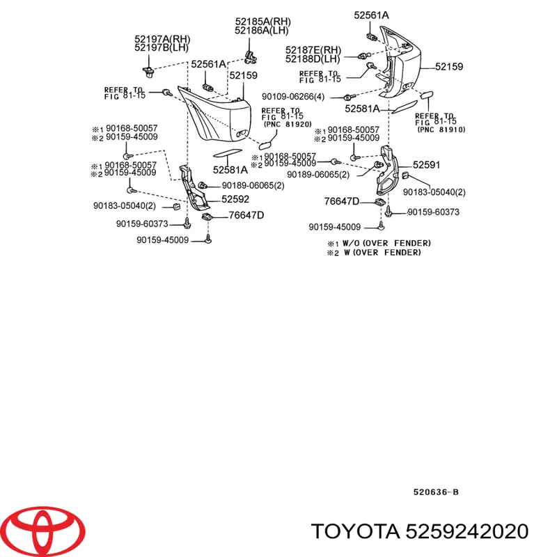 5259242020 Toyota