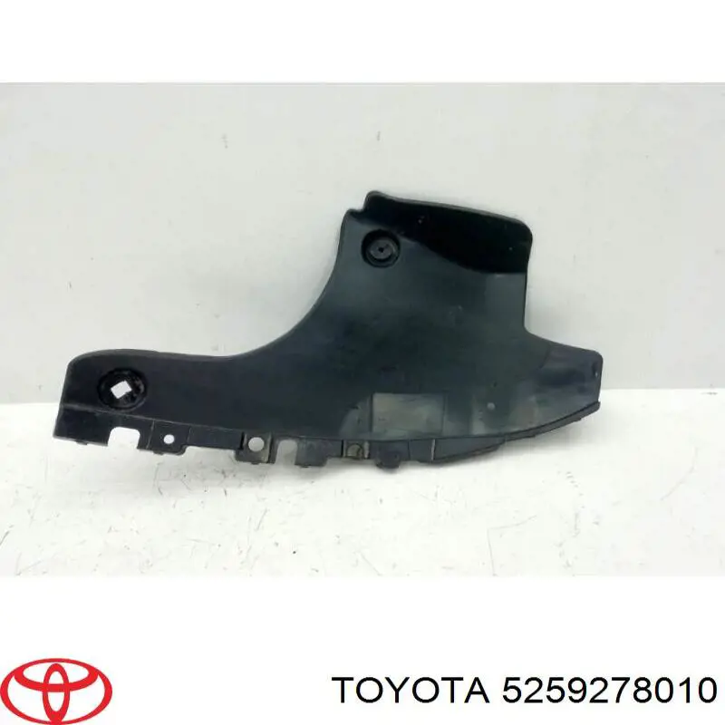 5259278010 Toyota soporte de parachoques trasero izquierdo