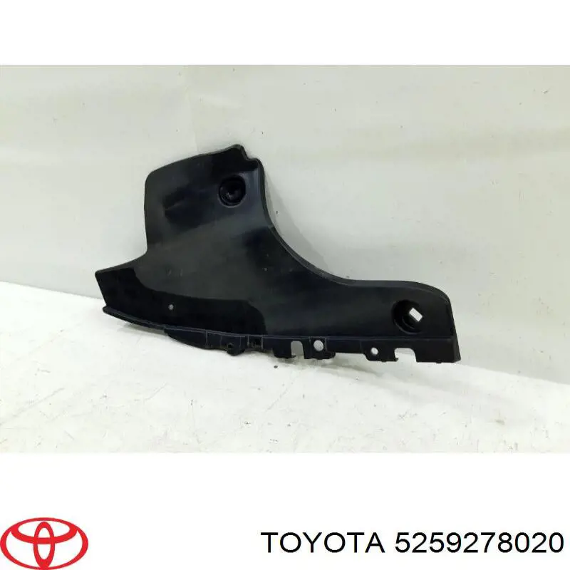 5259278020 Toyota soporte de parachoques trasero izquierdo