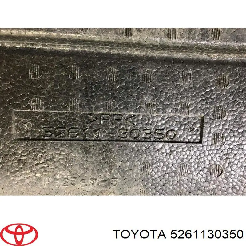 5261130350 Toyota absorbente parachoques delantero