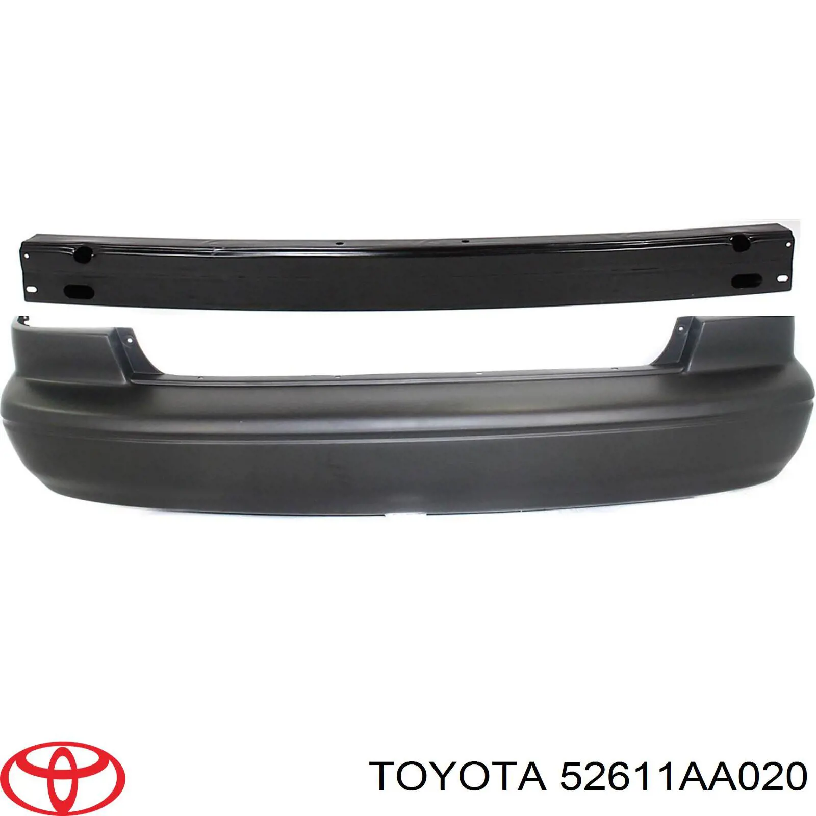 Absorbente paragolpes delantero Toyota Camry (V20)