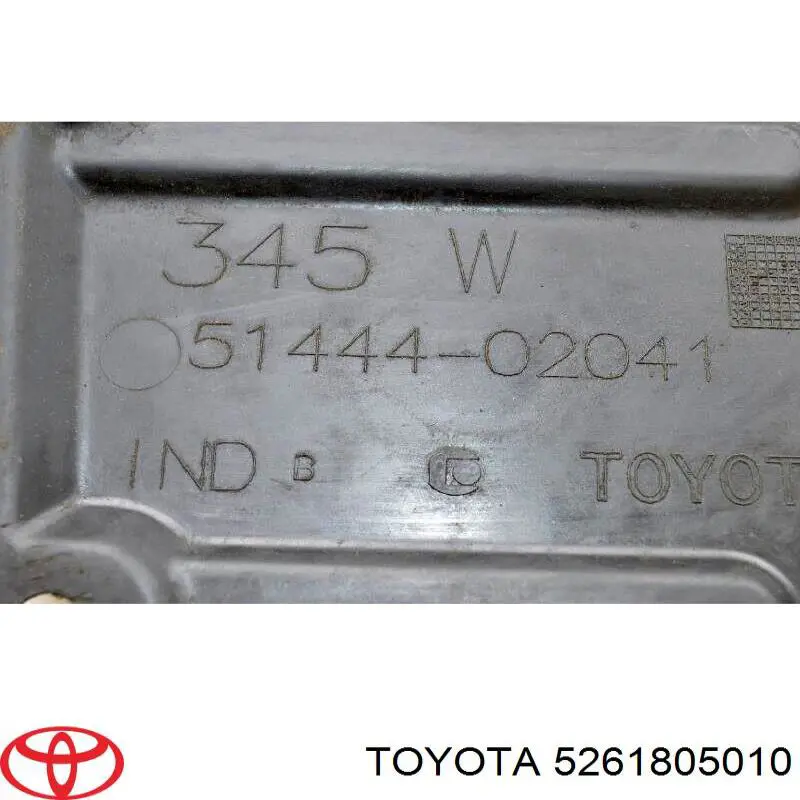 5261805010 Toyota protector para parachoques