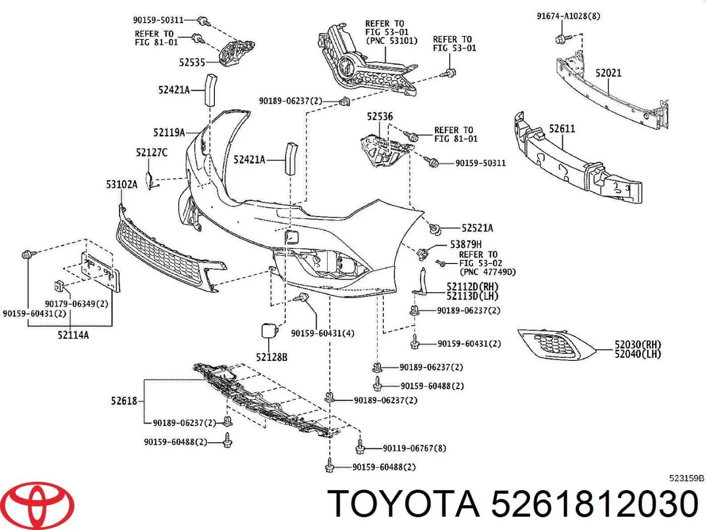 5261812030 Toyota