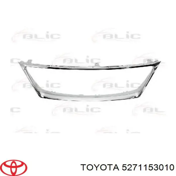 Comprar 5271153010 Toyota Moldura de rejilla del radiador