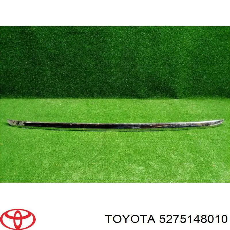 5275148010 Toyota moldura de parachoques trasero