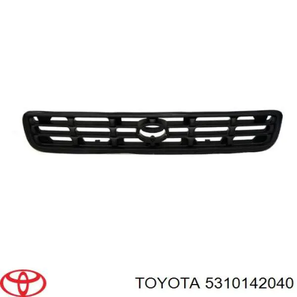5310142040 Toyota rejilla de radiador