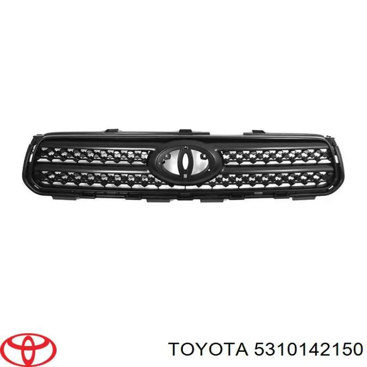 5310142150 Toyota panal de radiador