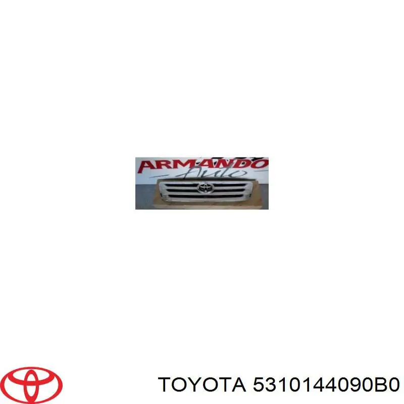 Rejilla delantera Toyota 5310144090B0 precio, desde 226,00 EUR