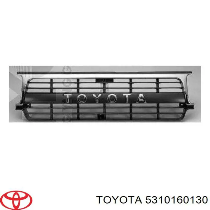 Rejilla delantera Toyota 5310160130 precio, desde 274,66 EUR