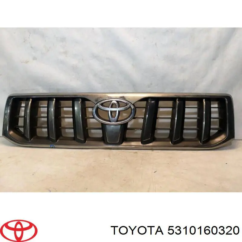 5310160320 Toyota rejilla de radiador