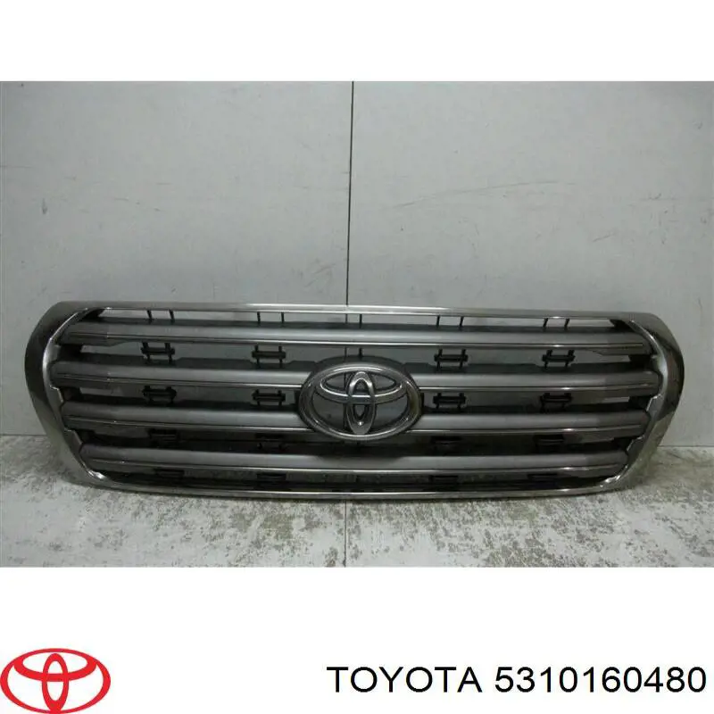5310160480 Toyota rejilla de radiador