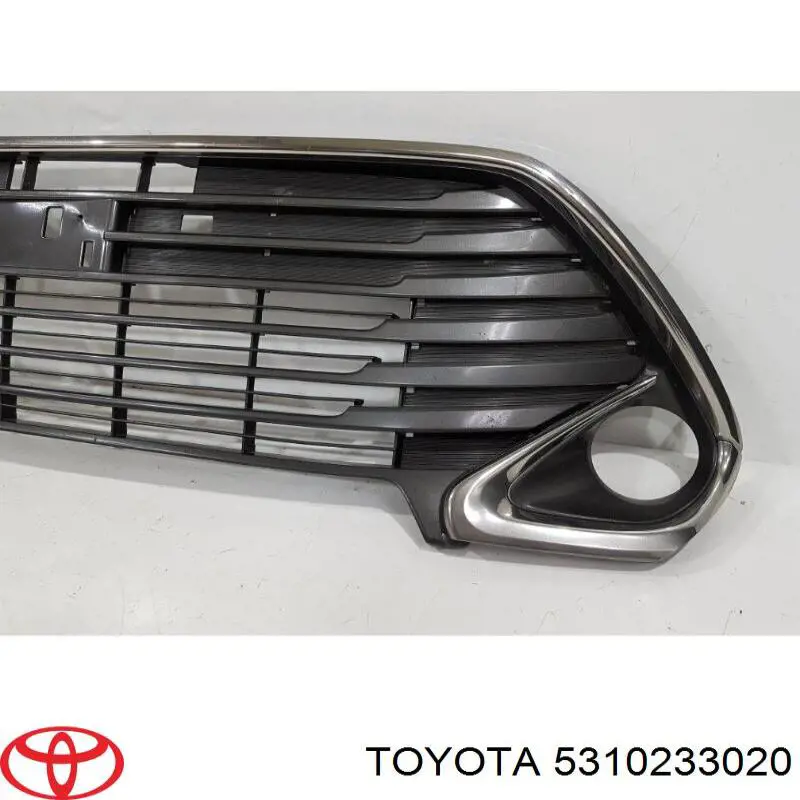 5310233020 Toyota rejilla de ventilación, parachoques delantero