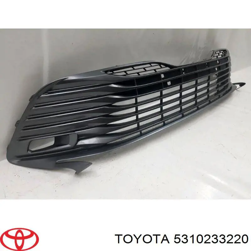 Rejilla de ventilación, parachoques delantero, inferior para Toyota Camry (V70)