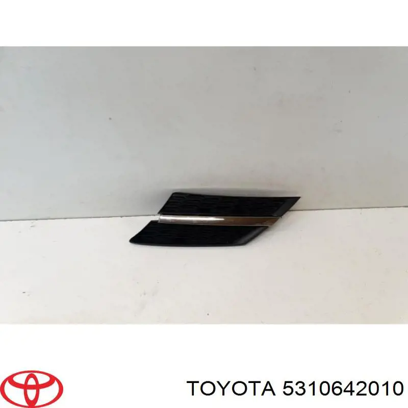 5310642010 Toyota panal de radiador izquierda
