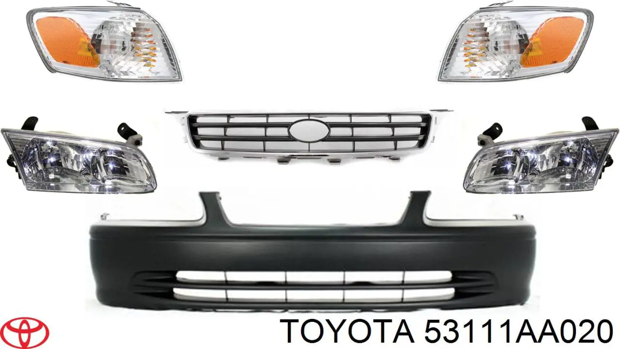 53111AA020 Toyota parrilla