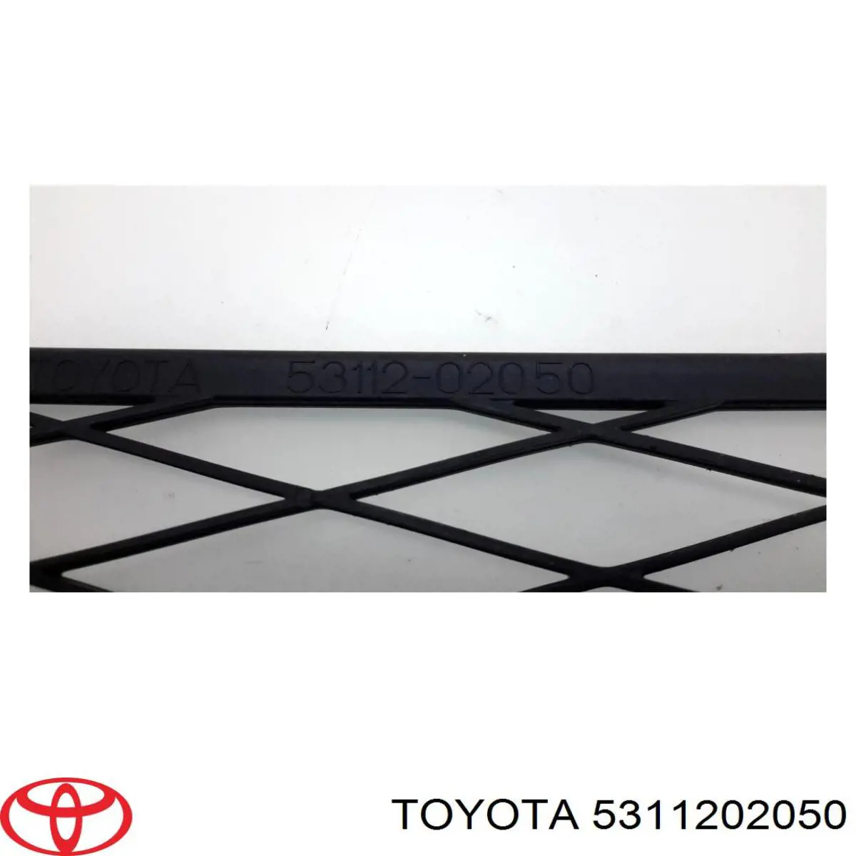 Rejilla, parachoques delantero para Toyota Corolla (E12)