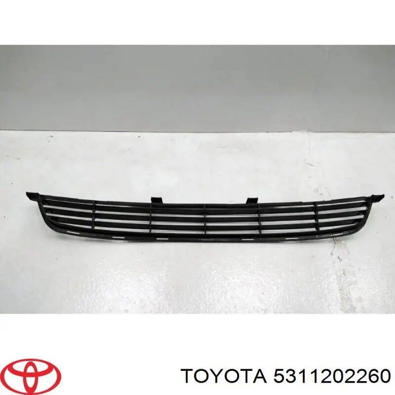 Rejilla, parachoques delantero para Toyota Corolla (E15)