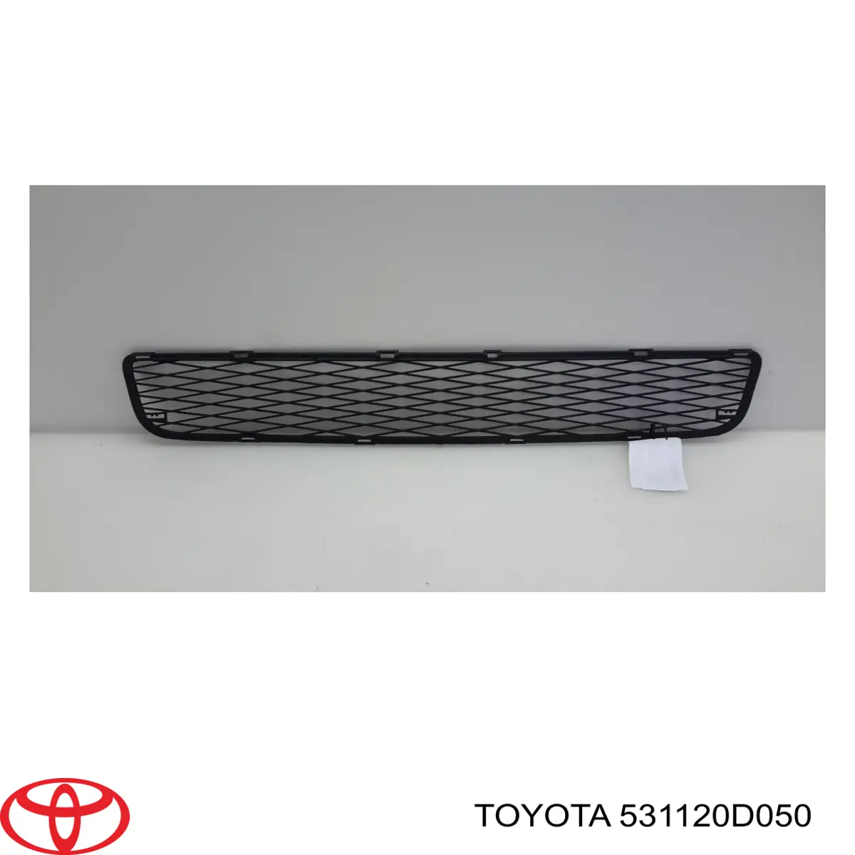 Rejilla de ventilación, parachoques delantero, central para Toyota Yaris 