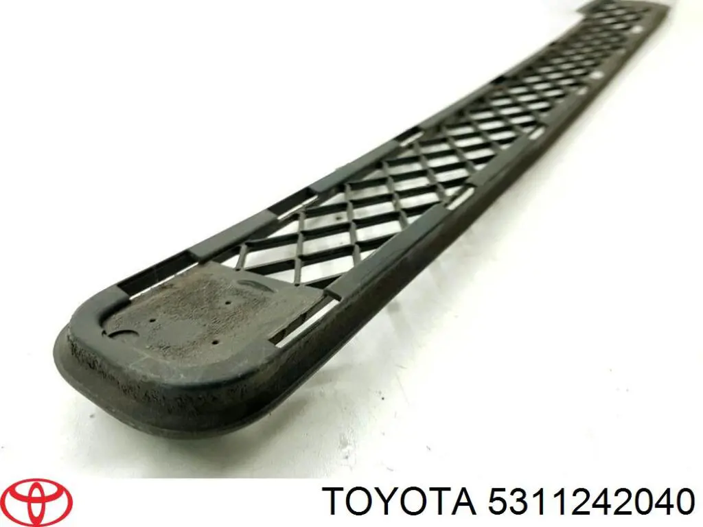 Rejilla de ventilación, parachoques delantero, superior para Toyota RAV4 (A3)