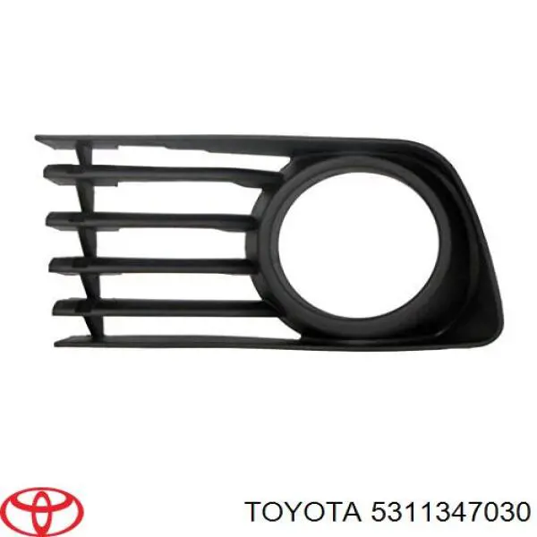 Rejilla de ventilación, parachoques para Toyota Prius (NHW20)
