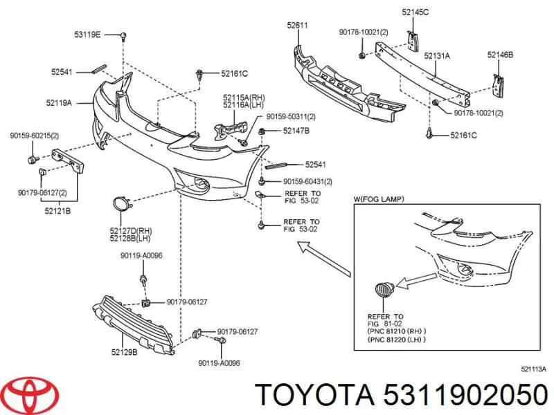 5311902050 Toyota