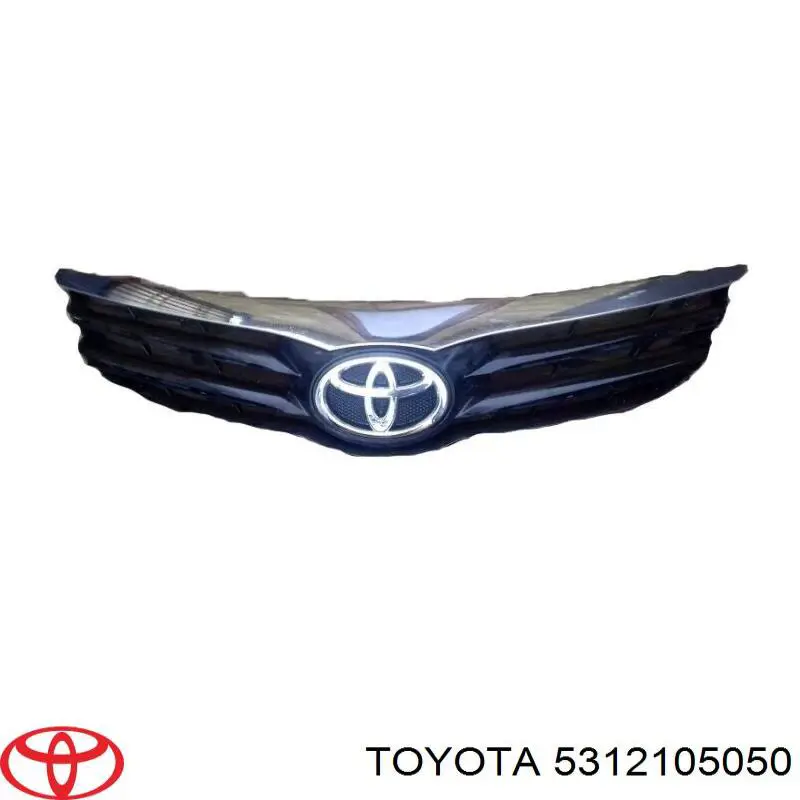 Moldura de rejilla de radiador para Toyota Avensis (T27)