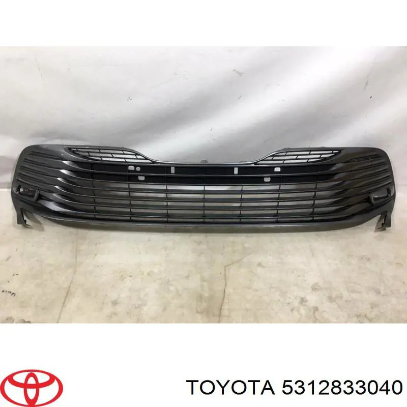 5312833040 Toyota rejilla de ventilación, parachoques delantero, inferior