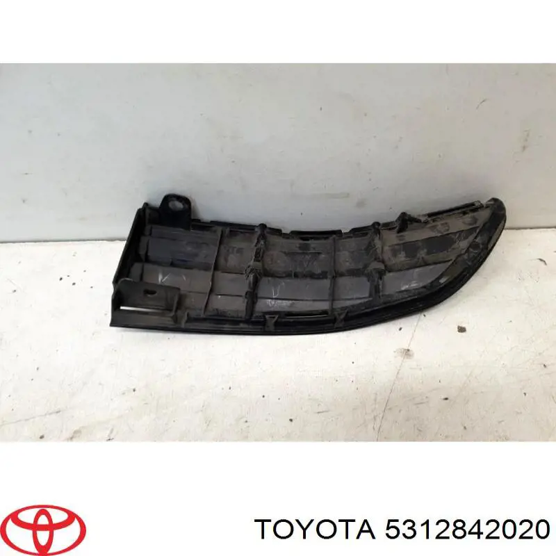 5312842020 Toyota rejilla de ventilación, parachoques trasero, izquierda