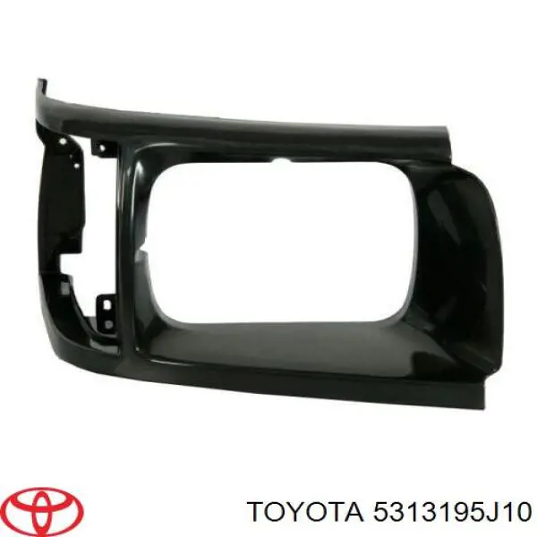 Cubierta del faro derecha para Toyota Hiace (H10)