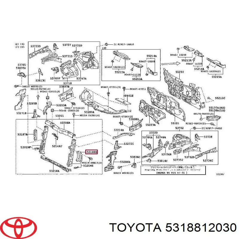 5318812030 Toyota