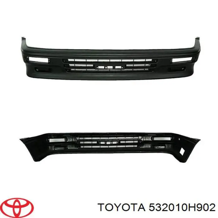 532010H902 Toyota soporte de radiador completo