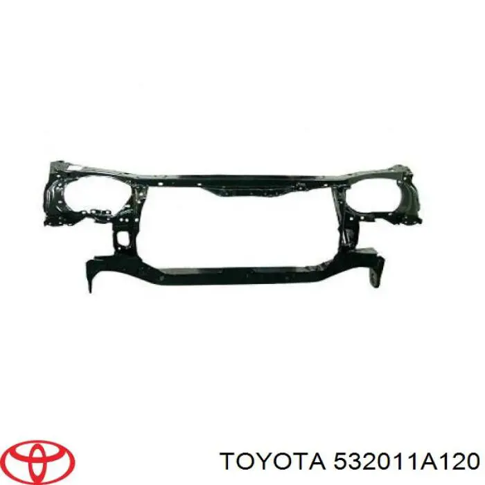 Soporte de radiador completo (panel de montaje para foco) para Toyota Corolla (E11)