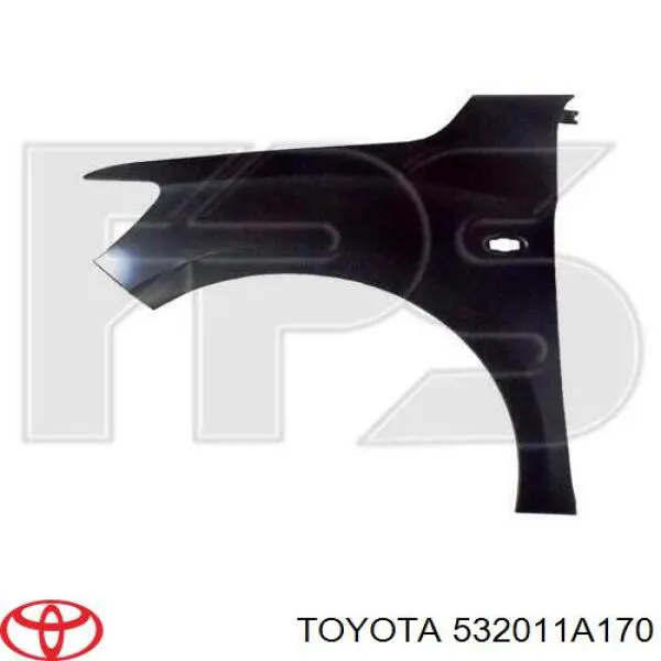 Soporte de radiador Toyota Corolla 