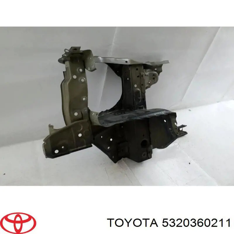 5320360211 Toyota soporte de radiador superior