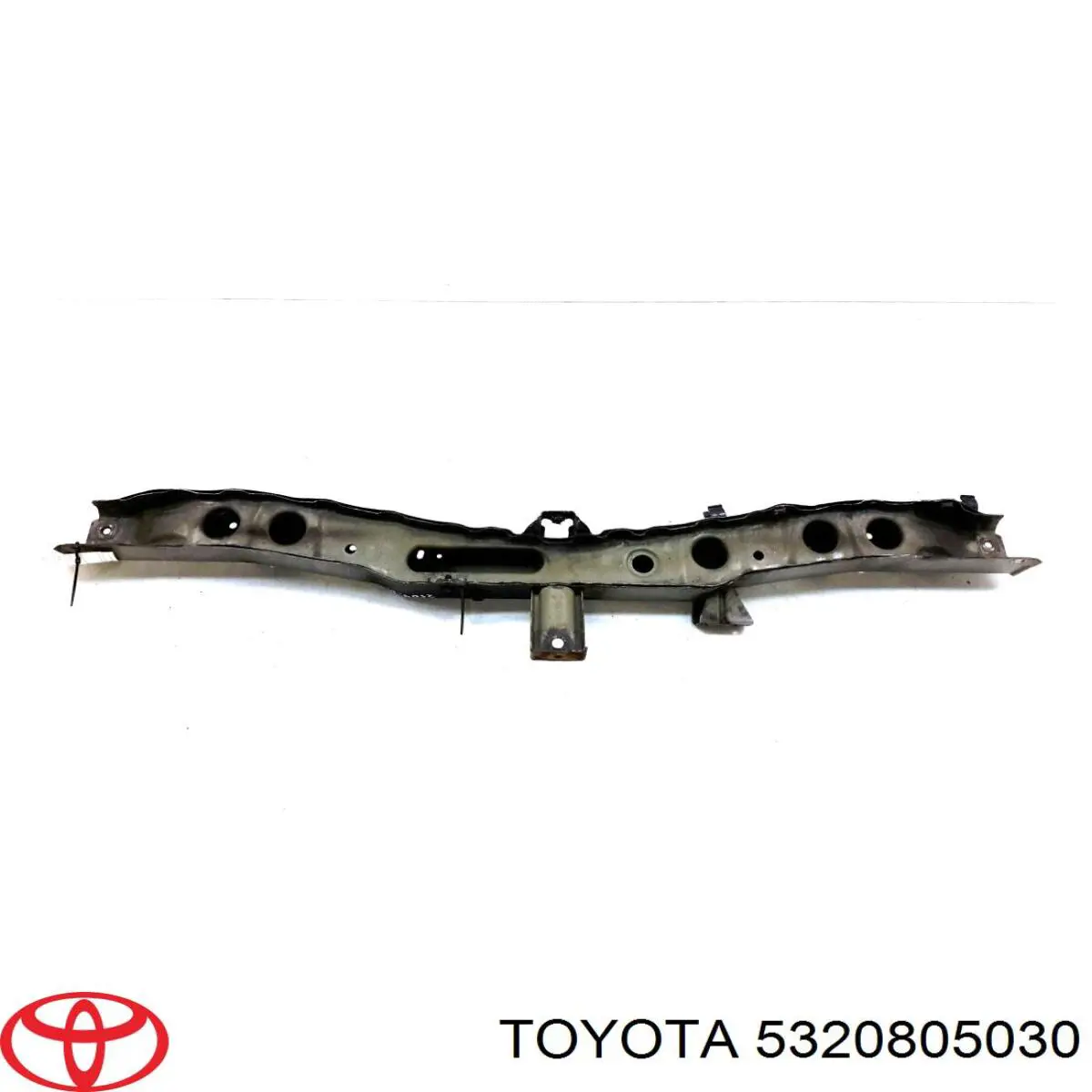 5320805030 Toyota soporte de radiador superior (panel de montaje para foco)