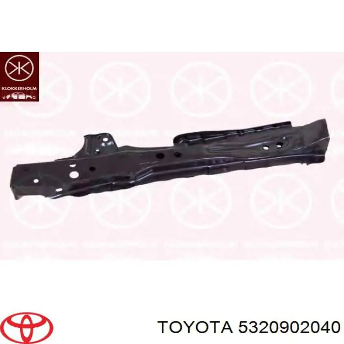 5320902040 Toyota Soporte vertical del radiador (panel de montaje de faros)